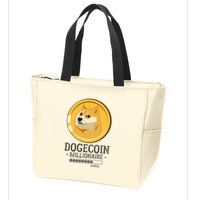 Funny Dogecoin Millionaire Hodl Doge Coin Crypto Zip Tote Bag