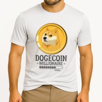 Funny Dogecoin Millionaire Hodl Doge Coin Crypto Cooling Performance Crew T-Shirt