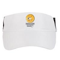 Funny Dogecoin Millionaire Hodl Doge Coin Crypto Adult Drive Performance Visor