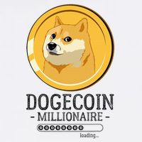 Funny Dogecoin Millionaire Hodl Doge Coin Crypto Wool Snapback Cap
