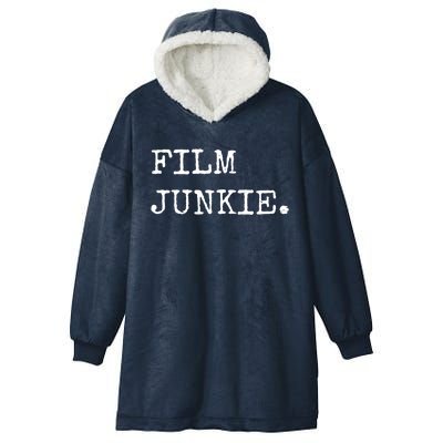 Film Director Movie Maker Funny Gift Film Junkie Filmmaking Gift Hooded Wearable Blanket