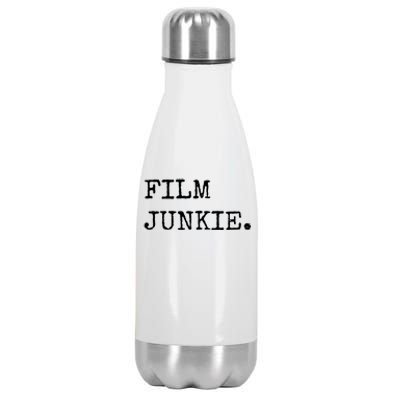 Film Director Movie Maker Funny Gift Film Junkie Filmmaking Gift Stainless Steel Insulated Water Bottle