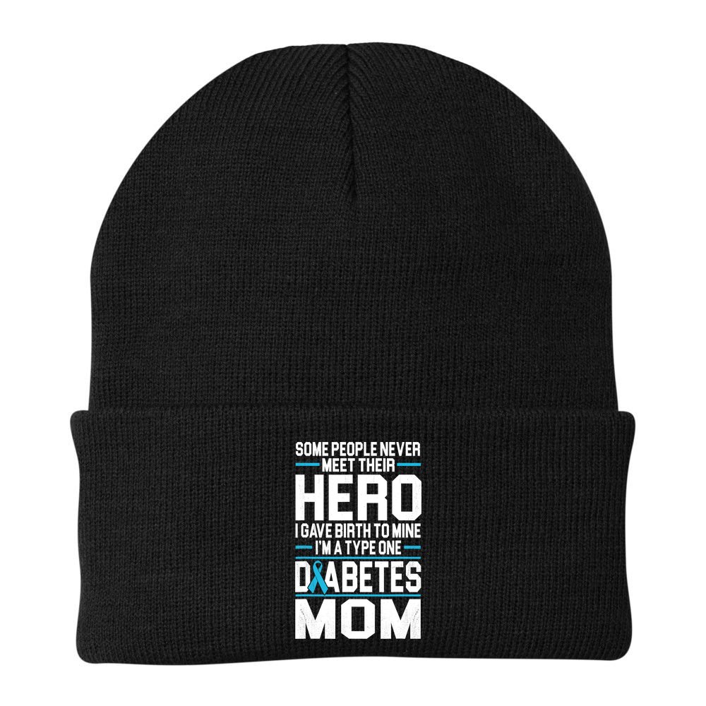 Funny Diabetes Mom Diabetes Beanie