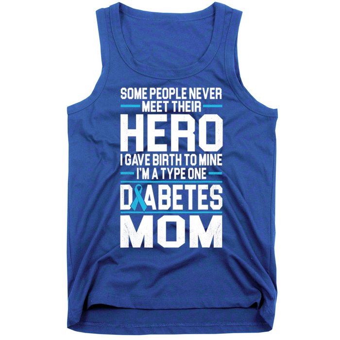 Funny Diabetes Mom Diabetes Tank Top