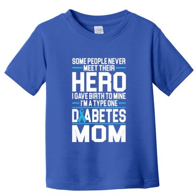 Funny Diabetes Mom Diabetes Toddler T-Shirt