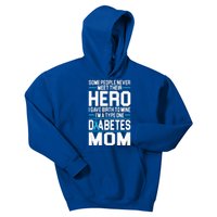 Funny Diabetes Mom Diabetes Kids Hoodie