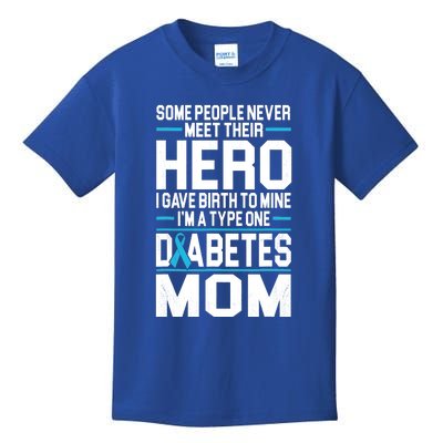 Funny Diabetes Mom Diabetes Kids T-Shirt