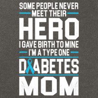 Funny Diabetes Mom Diabetes Cotton Canvas Backpack