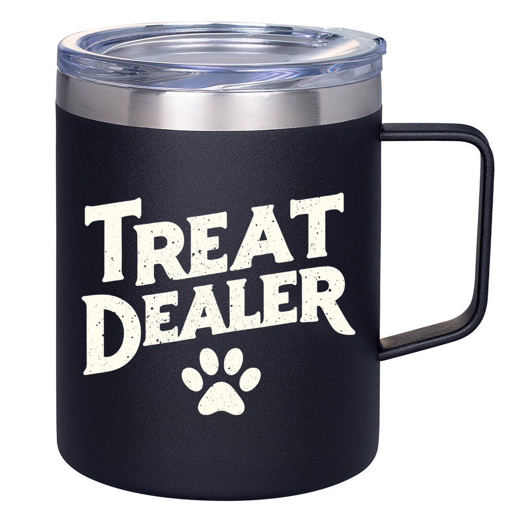 Funny Dog Mom Lover Dog Lover 12oz Stainless Steel Coffee Mug