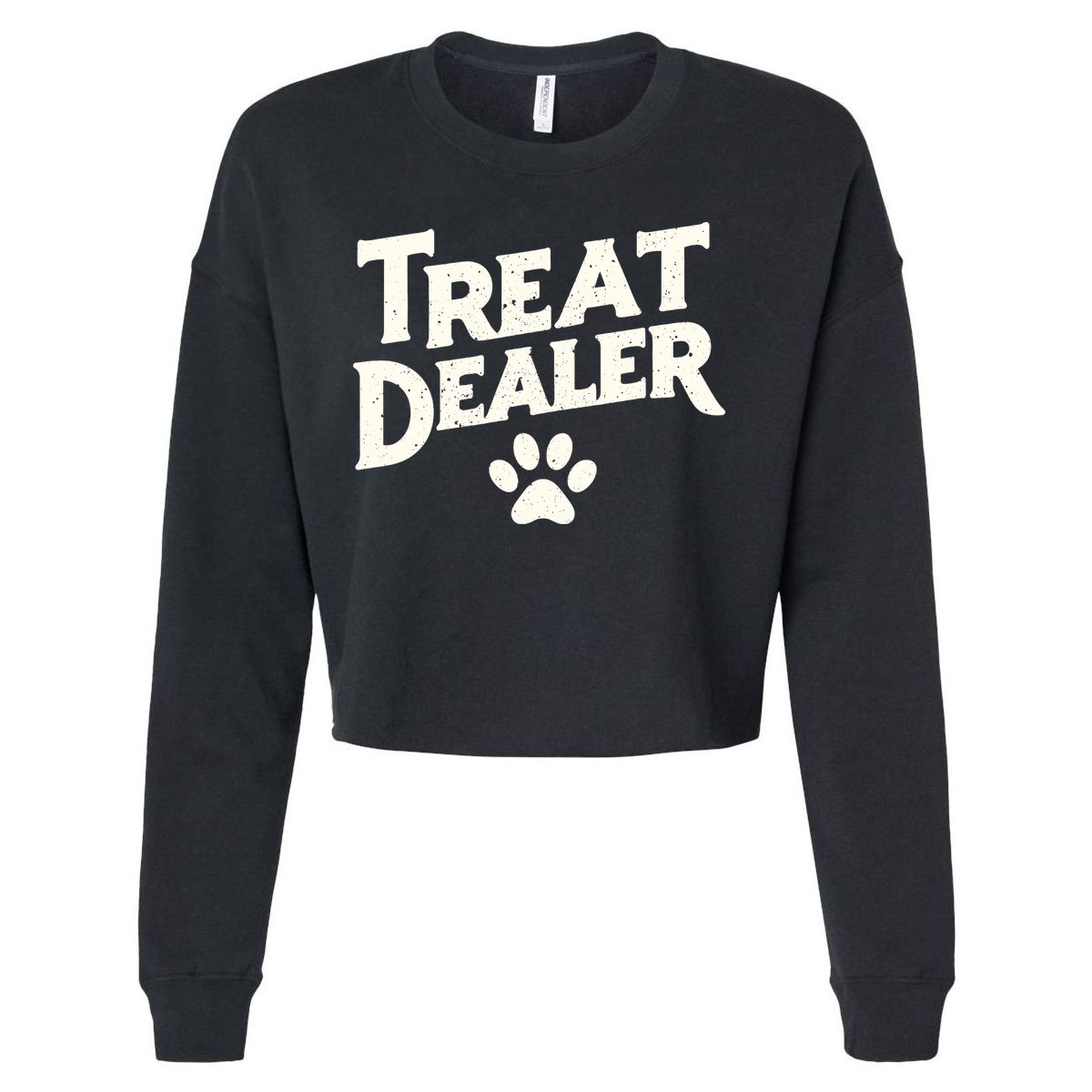 Funny Dog Mom Lover Dog Lover Cropped Pullover Crew