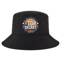 Father's Day My Pool Strategy Is Top Secret Billiards Player Gift For Dad Cool Comfort Performance Bucket Hat
