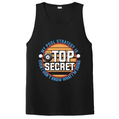 Father's Day My Pool Strategy Is Top Secret Billiards Player Gift For Dad PosiCharge Competitor Tank