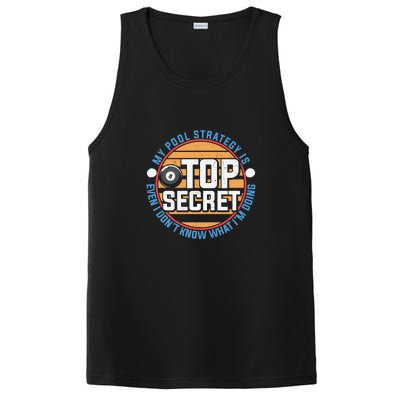 Father's Day My Pool Strategy Is Top Secret Billiards Player Gift For Dad PosiCharge Competitor Tank