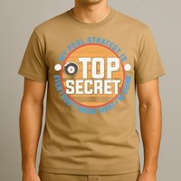 Father's Day My Pool Strategy Is Top Secret Billiards Player Gift For Dad T-Shirt