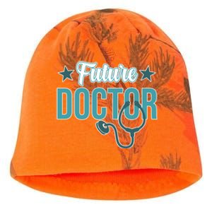 Future Doctor Med School Medical Students Graduate Graphic Gift Kati - Camo Knit Beanie