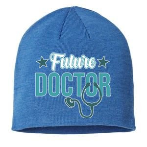 Future Doctor Med School Medical Students Graduate Graphic Gift Sustainable Beanie