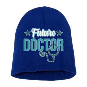 Future Doctor Med School Medical Students Graduate Graphic Gift Short Acrylic Beanie