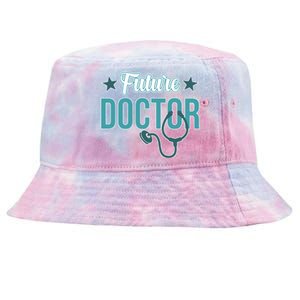 Future Doctor Med School Medical Students Graduate Graphic Gift Tie-Dyed Bucket Hat