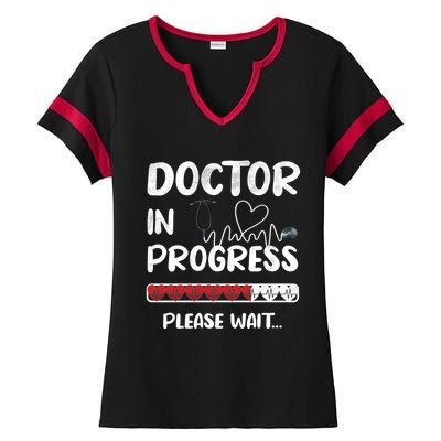 Future Doctor Medical School Student Gift Ladies Halftime Notch Neck Tee