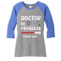 Future Doctor Medical School Student Gift Women's Tri-Blend 3/4-Sleeve Raglan Shirt