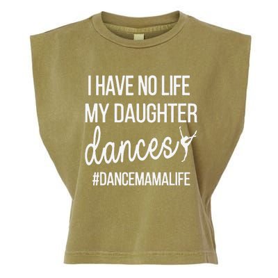 Funny Dance Mama Dance Mom Of A Dancer Mom Garment-Dyed Women's Muscle Tee