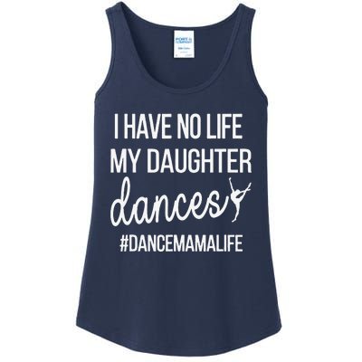 Funny Dance Mama Dance Mom Of A Dancer Mom Ladies Essential Tank