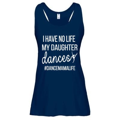 Funny Dance Mama Dance Mom Of A Dancer Mom Ladies Essential Flowy Tank