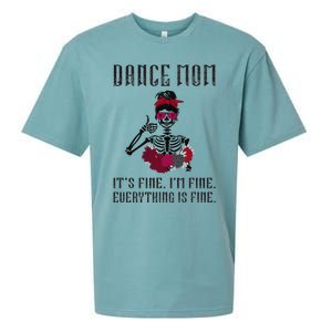 Funny Dance Mom Dancing Mother Of A Dancer Mama Sueded Cloud Jersey T-Shirt