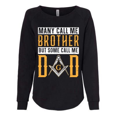 Freemason Dad Masonic Fraternal Freemasonry Square Compass Premium Womens California Wash Sweatshirt