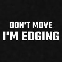 Funny DonT Move IM Edging Ladies PosiCharge Tri-Blend Wicking Tank