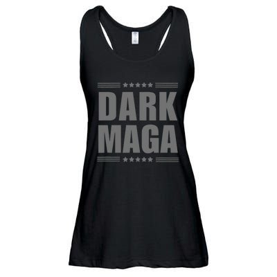 Funny Dark Maga 2024 Maga New! Dark Maga Ladies Essential Flowy Tank