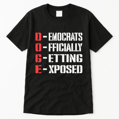 Funny Doge Meaning Government Corruption Exposed Tall T-Shirt