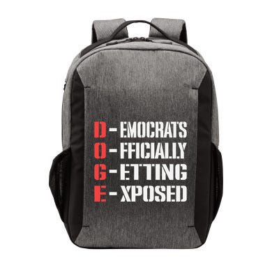 Funny Doge Meaning Government Corruption Exposed Vector Backpack