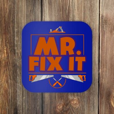 Fathers Day Mr Fix It Dad Gift Coaster