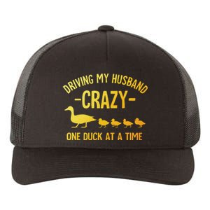 Funny Duck Mama Art For Wife Women Duck Themed Duck Lover Yupoong Adult 5-Panel Trucker Hat