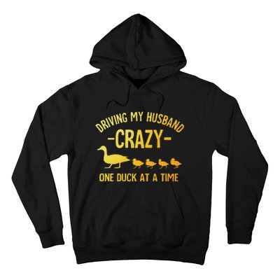 Funny Duck Mama Art For Wife Women Duck Themed Duck Lover Hoodie