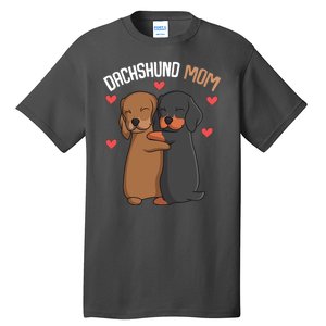 Funny Dachshund Mom Weenie Gift Tall T-Shirt