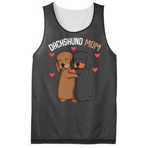 Funny Dachshund Mom Weenie Gift Mesh Reversible Basketball Jersey Tank