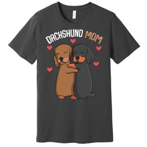 Funny Dachshund Mom Weenie Gift Premium T-Shirt