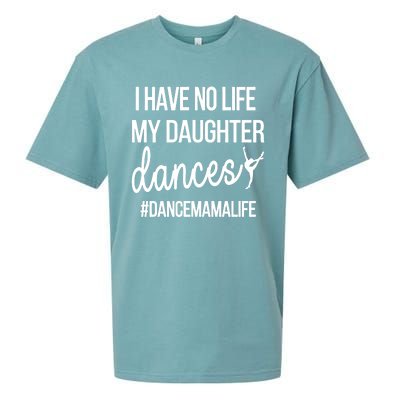 Funny Dance Mama Dance Mom Of A Dancer Mom Gift Sueded Cloud Jersey T-Shirt