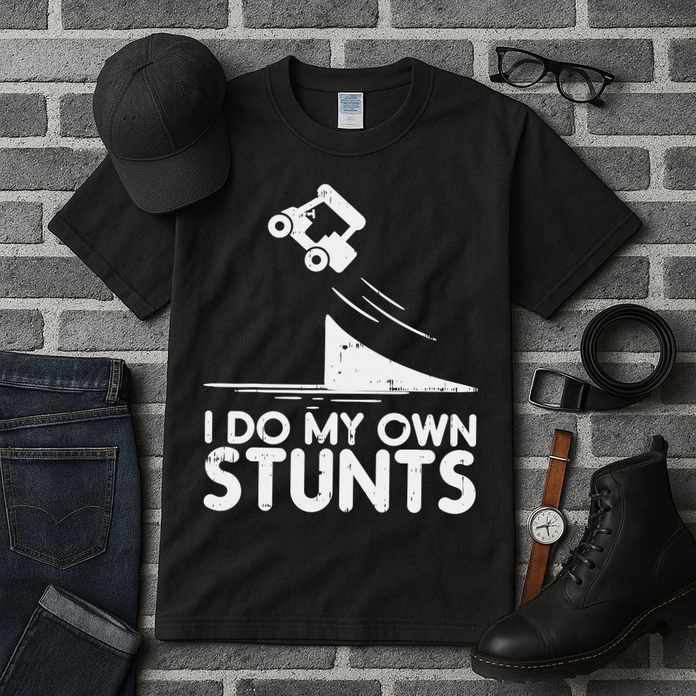 Funny Do My Own Stunts Golf Cart Driver Golfing Lover Tall T-Shirt