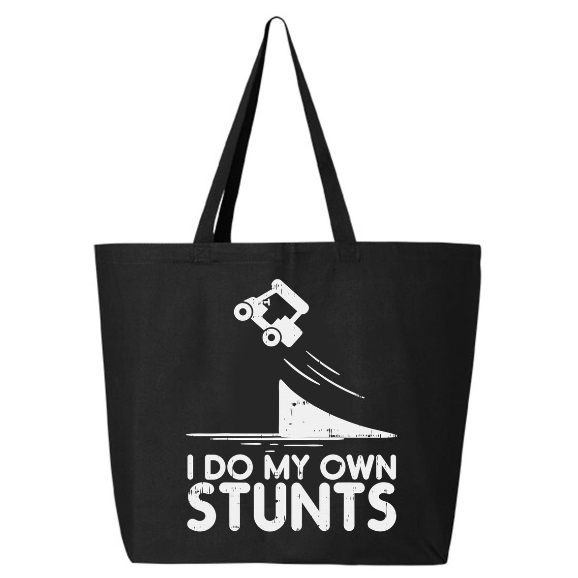 Funny Do My Own Stunts Golf Cart Driver Golfing Lover 25L Jumbo Tote