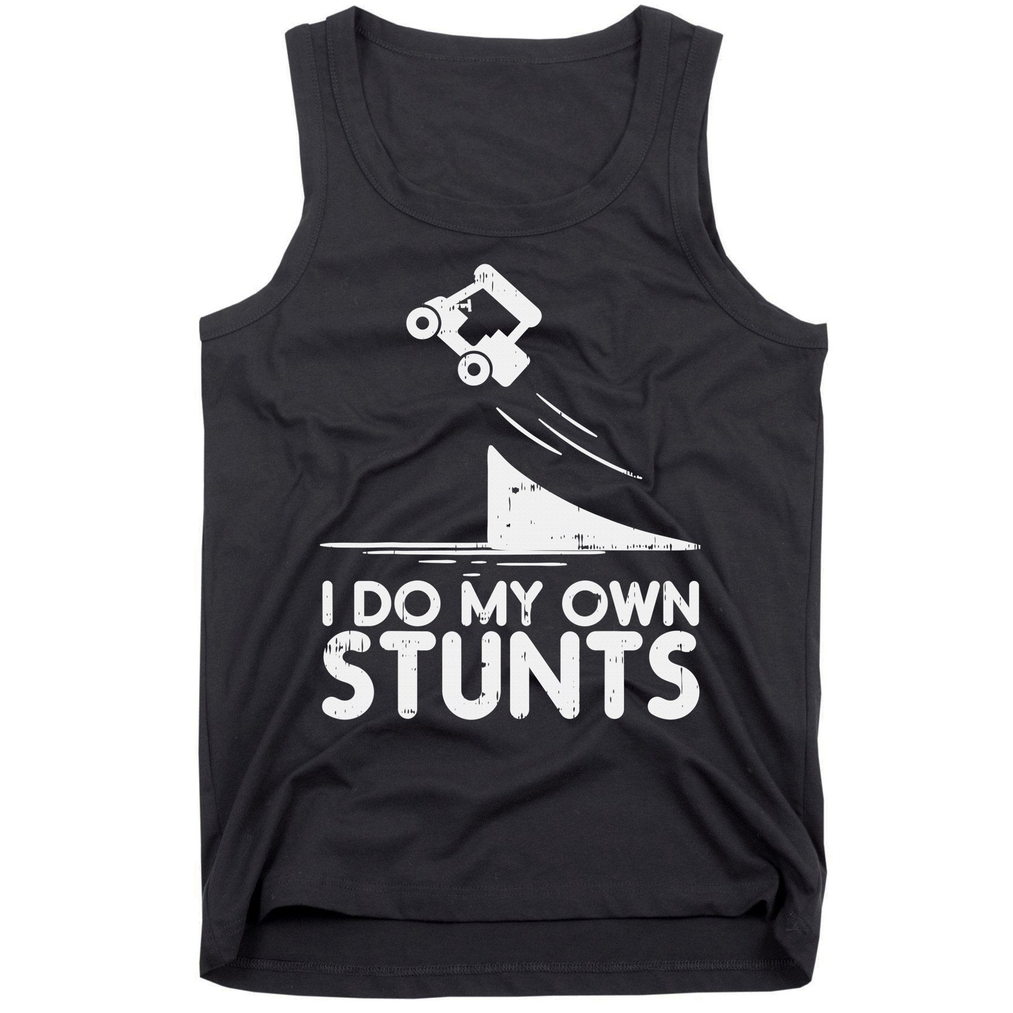 Funny Do My Own Stunts Golf Cart Driver Golfing Lover Tank Top