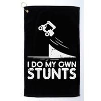 Funny Do My Own Stunts Golf Cart Driver Golfing Lover Golf Towel
