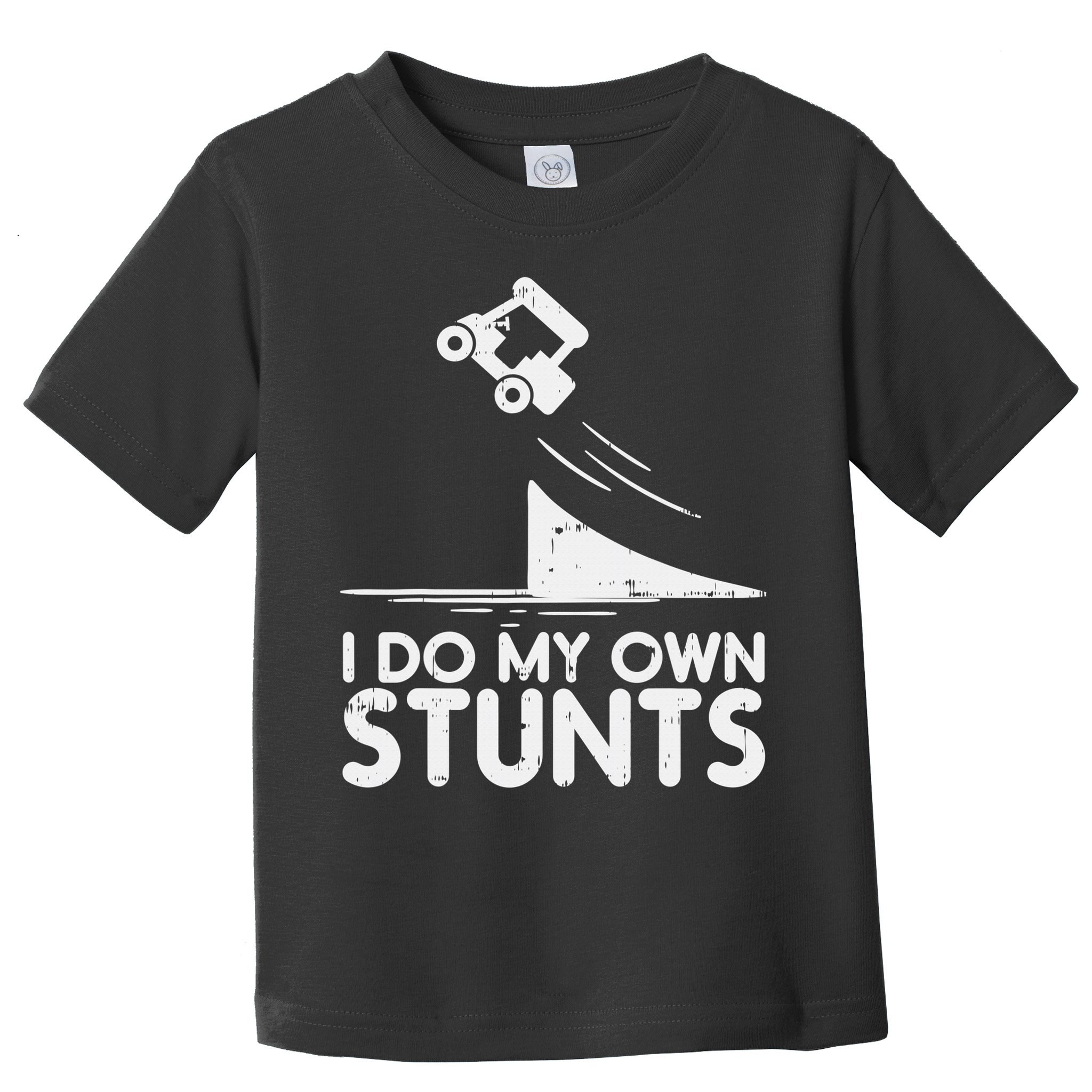 Funny Do My Own Stunts Golf Cart Driver Golfing Lover Toddler T-Shirt