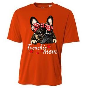 Frenchie Dog Mom French Bulldog Mom Love MotherS Day Cooling Performance Crew T-Shirt