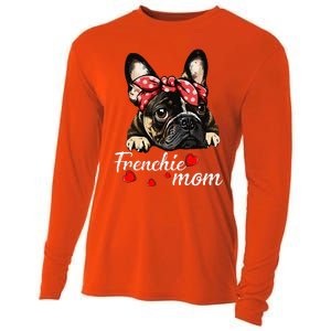 Frenchie Dog Mom French Bulldog Mom Love MotherS Day Cooling Performance Long Sleeve Crew