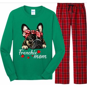 Frenchie Dog Mom French Bulldog Mom Love MotherS Day Long Sleeve Pajama Set