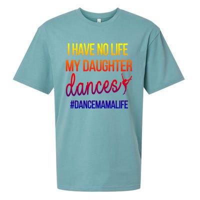 Funny Dance Mama Dance Mom Of A Dancer Mom Gift Sueded Cloud Jersey T-Shirt