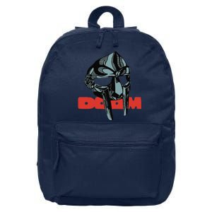 Funny Doom Mask All Caps Madvillain Mf 16 in Basic Backpack